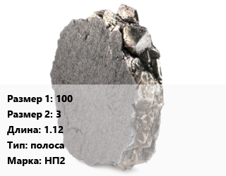Никель 100х3 L=1.12 полоса Марка: НП2, кг цена По запросу где купить, условия доставки в Баку и Бакинская области